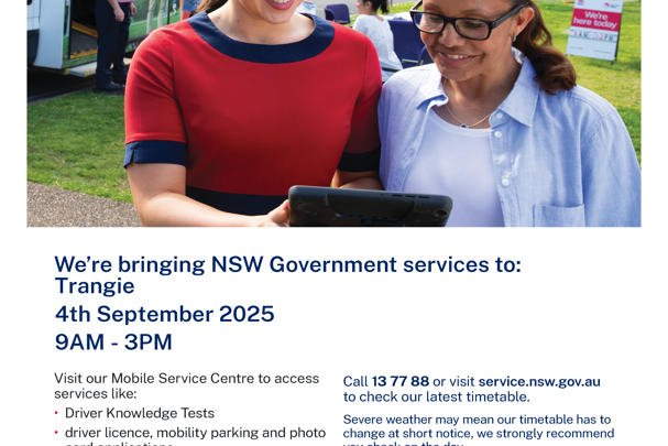 Service NSW Mobile Service Centre